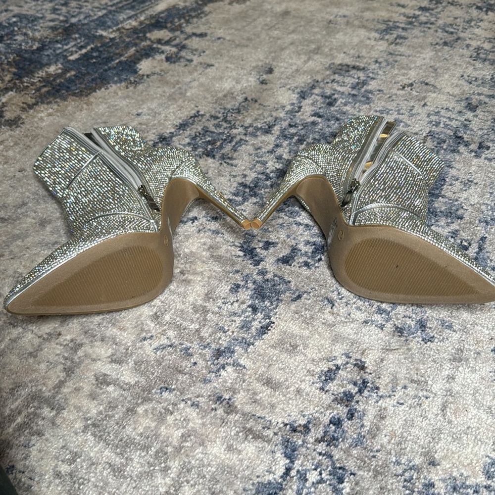 Rhinestone Booties. 4 weeks old! Never Worn! - Picture 7 of 16